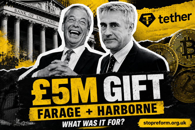 The £5 million gift to Nigel Farage