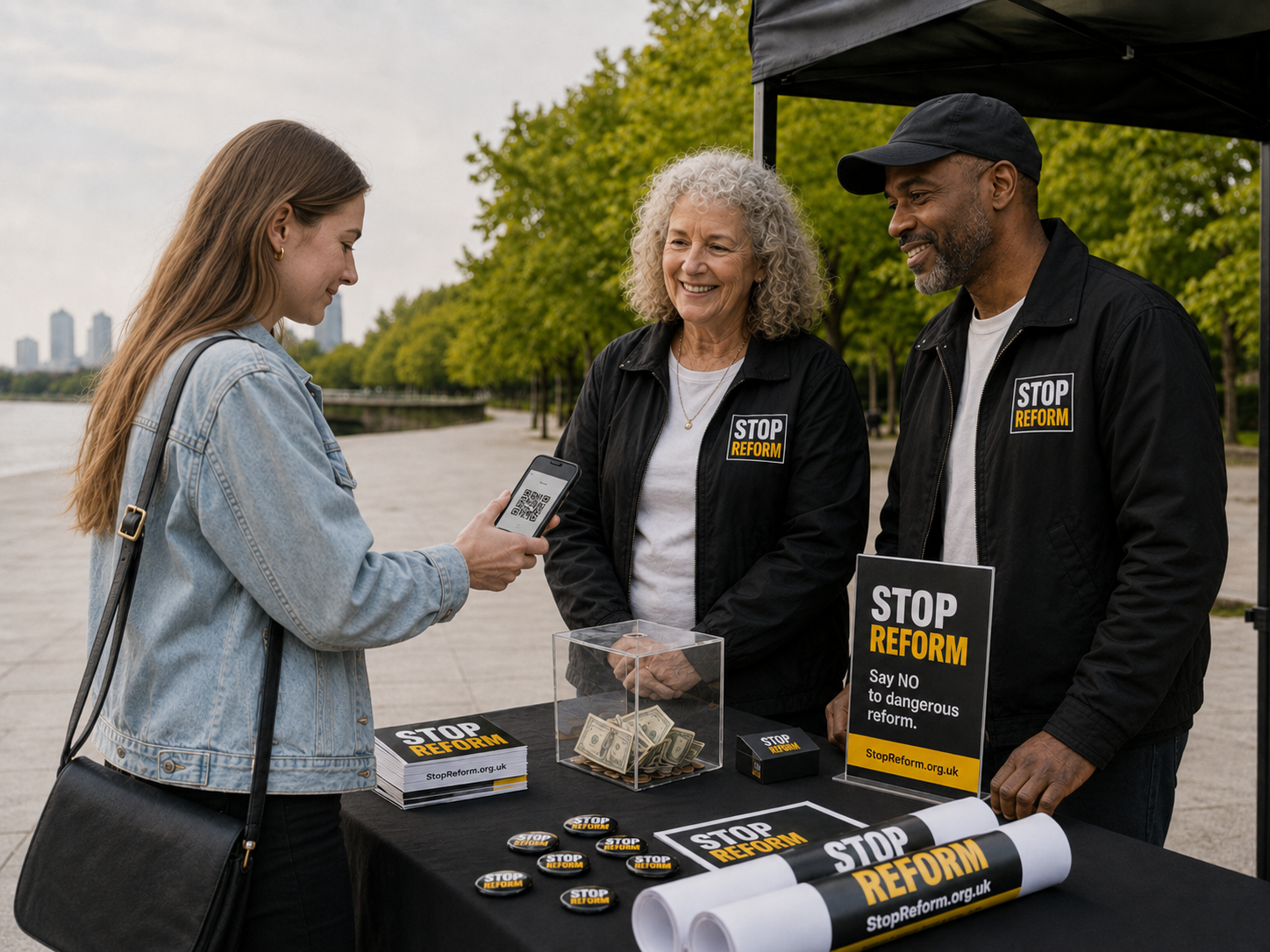 Stop Reform fundraising