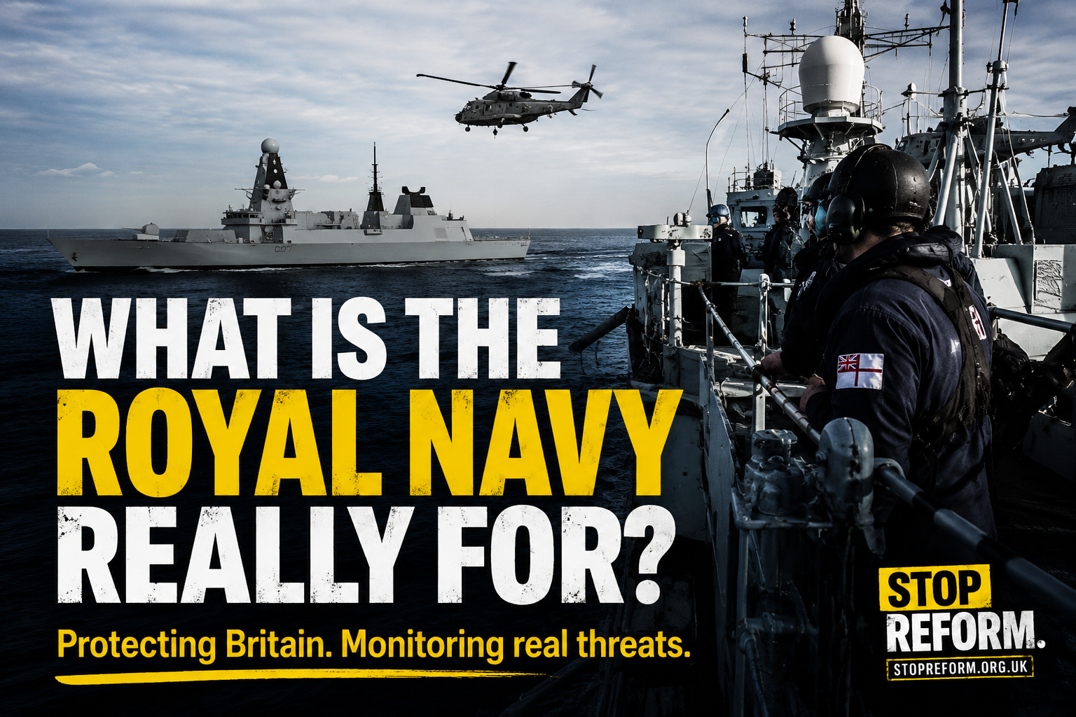 Reform's Navy plan: a promise Britain cannot deliver alone supporting image